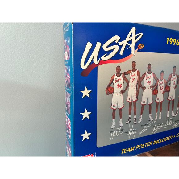 Vintage 1996 USA Basketball Starting Lineup – COMPLETE SEALED Two-Box Sets 1 & 2 - Picture 16 of 16